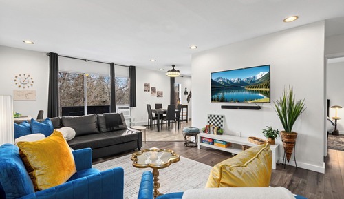 Apartment, Multiple Beds, Kitchen, Garden View