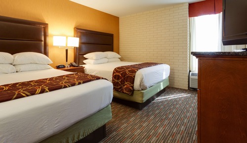 Suite, 2 Queen Beds, Accessible (Sofa Sleeper, Tub, 2 Rooms)