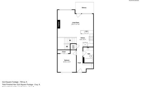Two-Bedroom Townhouse