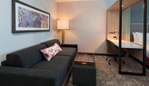 King Suite with Trundle Sofa - Hearing Accessible