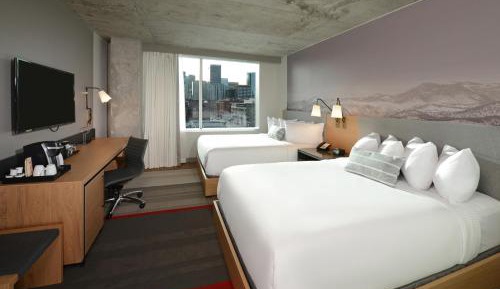 Standard Queen Room with Two Queen Beds and Mile High View