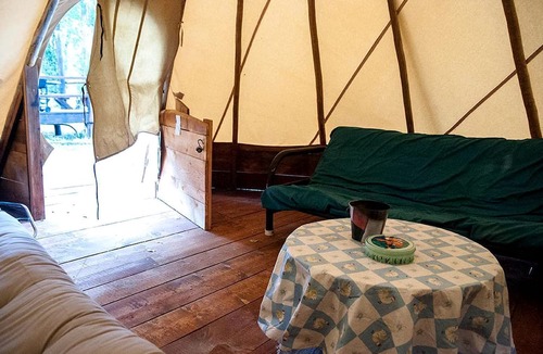 Nathrop Cabin | Beautiful Camping Cabin Rental with a Fire Pit in Nathrop, Colorado