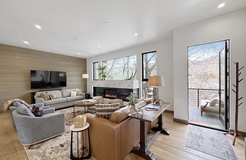 Avon Villa | Modern, Private Riverfront in Basecamp at Beaver Creek - Luxury Townhome