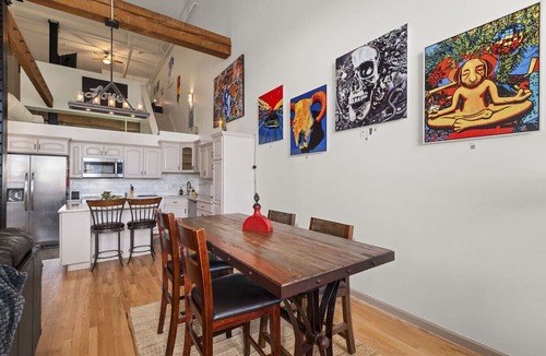Downtown Denver Apartment | Downtown Denver Luxury Art Loft | The Elevated Gallery