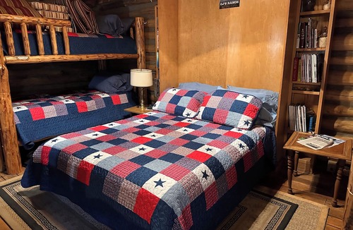 Gulnare House | CJs Ranch RV and Tent sites, with Log Cabin