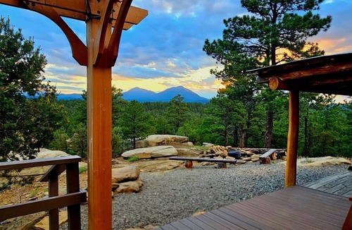 Gulnare House | CJs Ranch RV and Tent sites, with Log Cabin