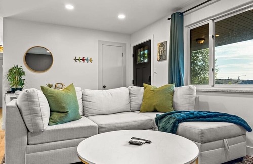Scenic Heights Apartment | Modern Arvada Suite | Sauna & Games