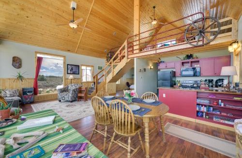 San Luis Apartment | Sangre de Cristo Views! Retreat Near Wild Horses!