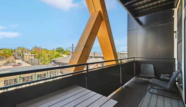 Sunlit Escape | 1BR LoHi Loft | Balcony + Patio | Dog-Friendly