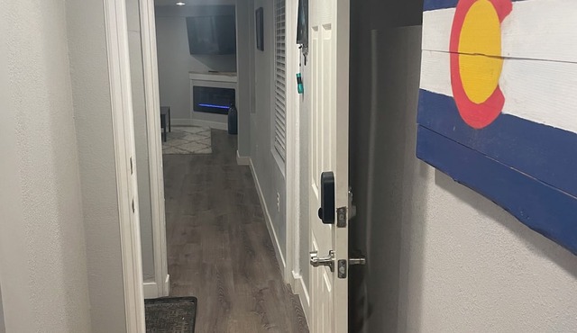 Charming 1 bedroom Wash Park guest suite w/fireplace