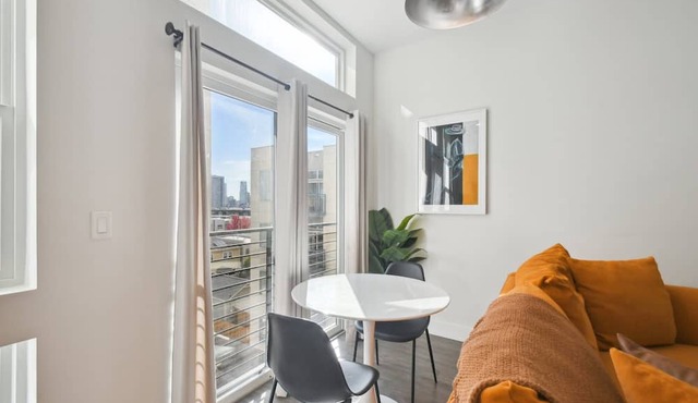 Urban Elegance | 1BR LoHi Loft | City Views | Dog-Friendly