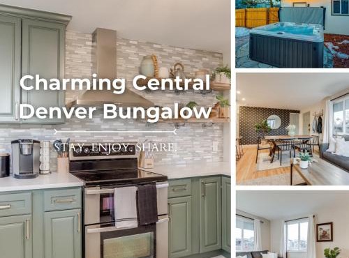 Charming Central Denver Bungalow HOT TUB
